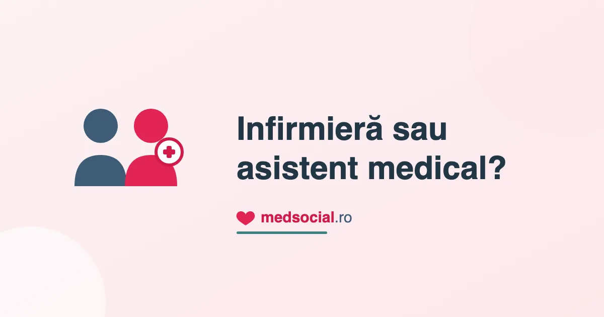 Diferența dintre Infirmieră și Asistent Medical: Ce Face Fiecare la Domiciliu