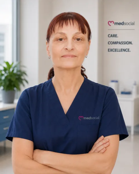 Aurelia Mitrache, Infirmieră